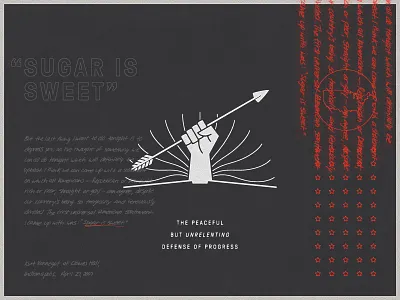 Divided United america arm arrow book divided united fist knowledge layout quote texture unity