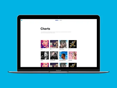 Convert for Web — Charts android billboard charts convert downloader minimal modern music music downloader music player top charts