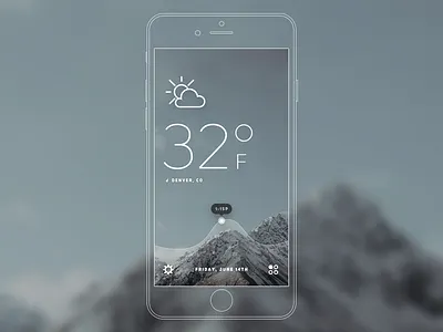 Forecast V2 app forecast heat icon interactive location sun temperature weather