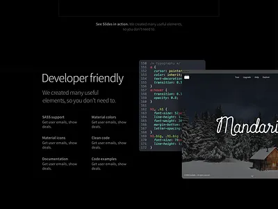 New Slides v3: Developer friendly animation css framework frontend html presentation slides ui kit web design