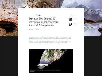 GoPro Professional Case Study carousel grid layout module quote tiles typography ui visual web website
