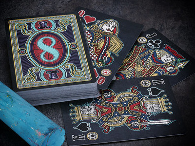 Crazy 8's Standard Edition chalk chalkart crazy8s jacksonrobinson kingswildproject texas