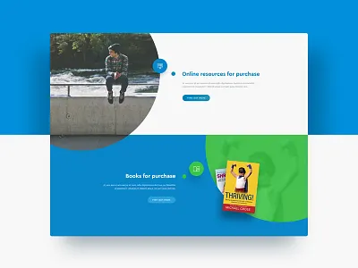 Parenting Ideas Website clean design clean web design educational website flat design homepage design material design parenting ideas simple ui ui design ui mockup web design website mockup