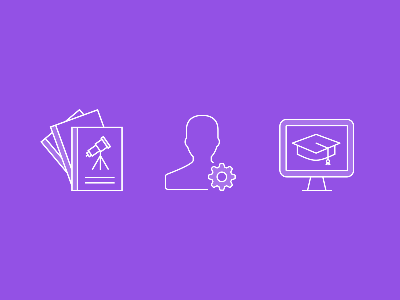 Consulting & Education Services Icons consulting education icons services