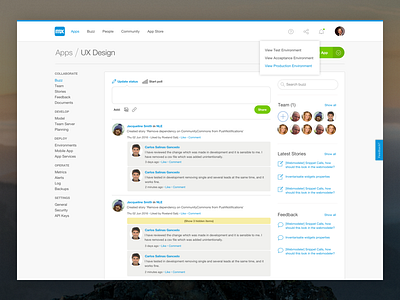 Mendix Platform Redesign align app branding cards dashboard list mendix ui web
