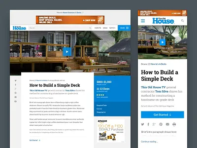 This Old House How-to responsive