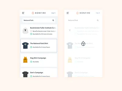 Search results card loading search search results ui