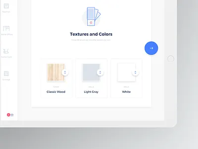 Room Configuration app builder design ios ipad room ui user interface