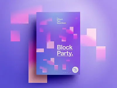 👁Made You Look👁 | 31 | Block Party. 2017 block colours design freelance love poster type typography