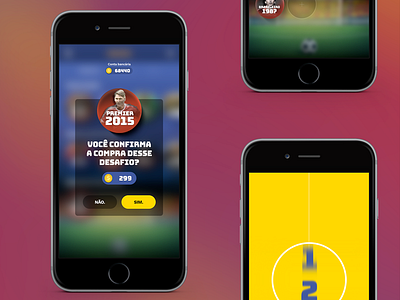 Futpop app design game quiz ui ux
