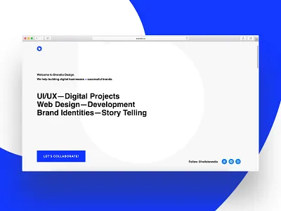 Brandio Website agecny html template ui ux website