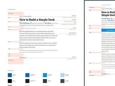 This Old House Styleguide styleguide