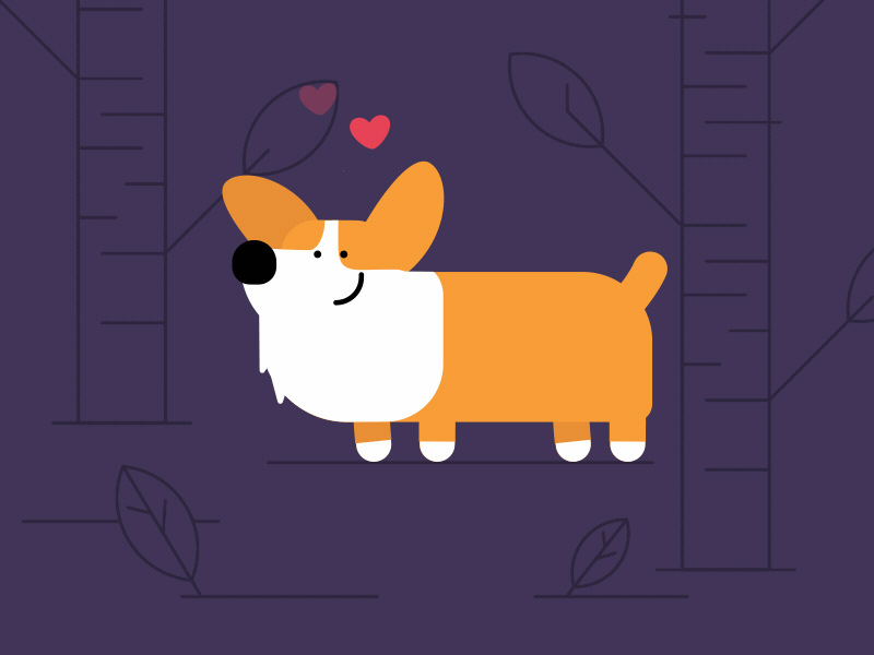 Corgi  Love - free AE file
