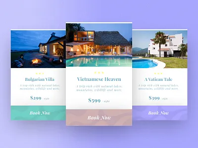 Elegant Cards cards clean design interface invite minimal plan pricing simple typography ui ux