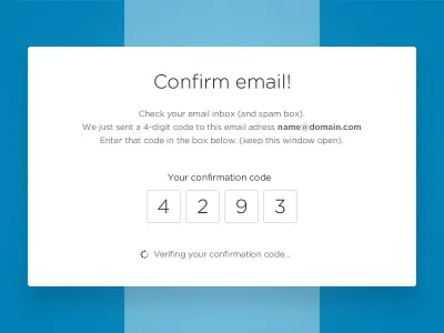 Sign Up Process design designer email interface process sign up ui ux web website