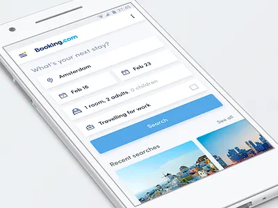 Booking redesign android app booking booking.com concept makeitbetter redesign ui ux