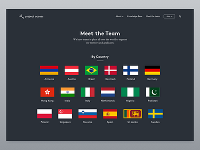 pa_web_03 countries education flat key nationalities page project access ui ux web