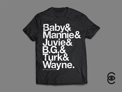Clandestine Collective — Hot Boys T-Shirt cash money records experimental jetset hot boys lil wayne new orleans nola rap tshirt typography