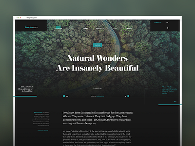 Article page article blog nature post stories web