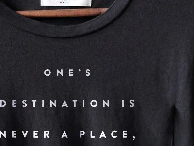 The Old South End Tee - Take Two apparel branding design tee typography