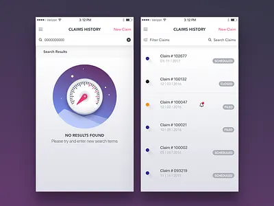 Dash iOS activity app clean illustration ios status