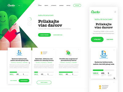 Webdesign for new charity network chatiry drawing homepage icon landing responsive ui ux vector web webdesign