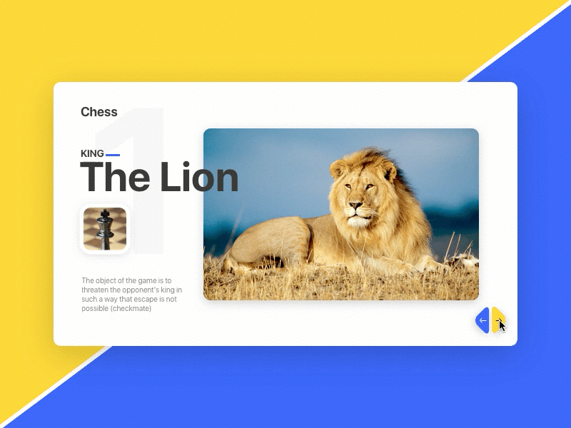 Chess - Animal Relation Concept bishop knight king lion queen lioness rook elephant