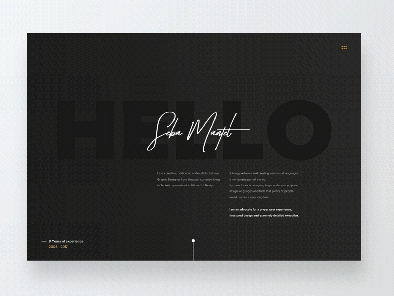 Example of Portfolio 2017