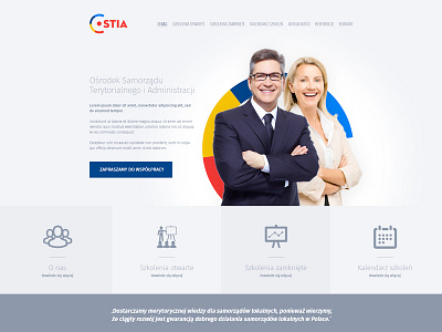 Web Design - OSTIA bydgoszcz creative learning photoshop ui ux web webdesign website whiskey
