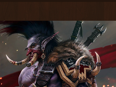 Warcraft web design art blizzard design designers game games graphic illustration interface minimalism snutz website