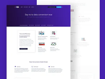 Traditional Data Conversion banking conversion data legacy ui ux web