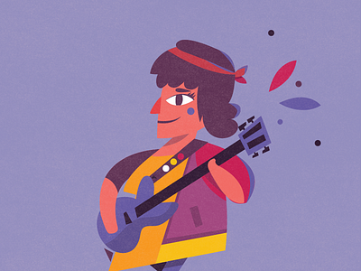 Festival Jazztlan 2017 - 2 bass bass guitar character design cholula illustration jazz jazzatlan mexico