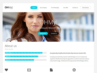 Demo Business Boxed boxed design business envato little neko theme themeforest ui ux web design wordpress