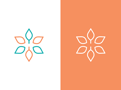 H Logo + Flower/Growing branding flower logo h h logo logo logo mark seasons logo
