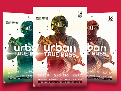 Urban Flyer Free Templates design flyer free templates urban