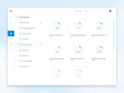 Dropbox Redesign Intro Part clean dashboard documents dropbox files folders list web white