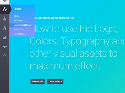 InfluxData Branding Docs branding documentation logo theme