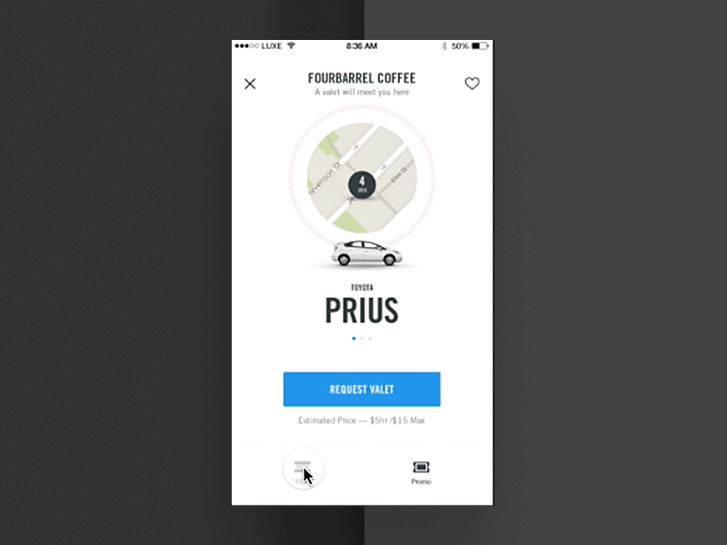 Stack Transition app art direction concept creative direction design development interface ios mobile rally rally interactive touch ui ux