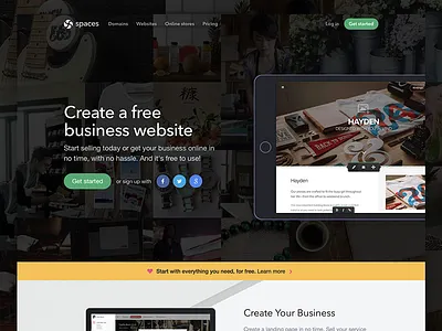 Spaces Brochure - A final goodbye animation brochure frontpage gospaces header homepage spaces