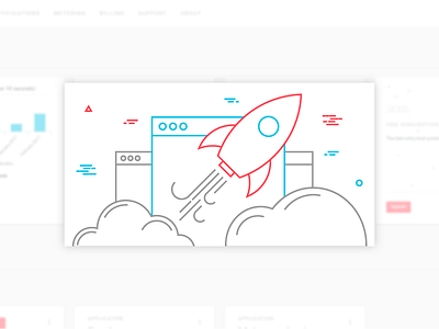Baasic is live! baas backend illustration outline