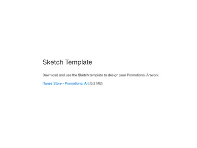 iTunesStore-PromotionalArt.sketch app ios itunes sketch template