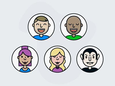 Avatars avatar avatars illustration vampire