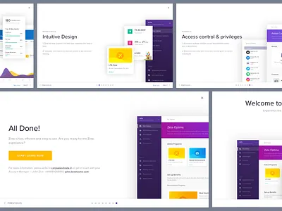 Zeta Optima activity admin branding chart dashboard design graph icons illustration layout message product stats typography ui ux web webpage website zeta