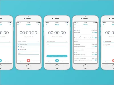Tictoc Timer app mobile time timer tracking