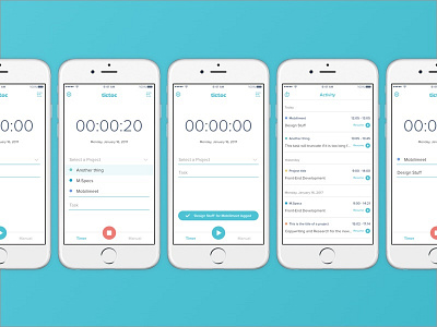 Tictoc Timer app mobile time timer tracking