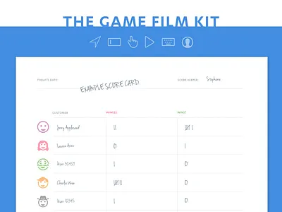 The (FullStory) Game Film Kit free freebie game film product research resource ux