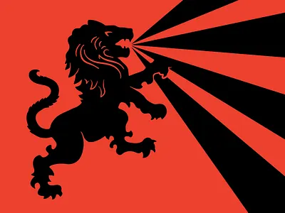 Art is a Rebel(Lion) art graphic illustration lion rebellion