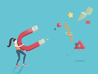 Magic magnet absract abstraction details girl gravity magnet wearepixies