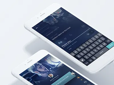 Kastr Chat During Live broadcast chat conversational interactive chat ios keyboard live message messaging messenger switcher