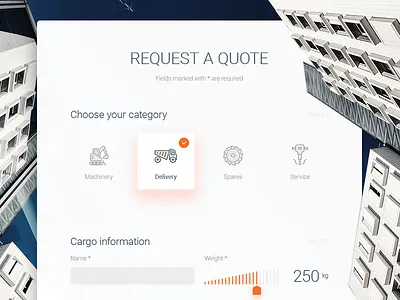 Quote Request chek clean design form inputs light quote request ui ux web